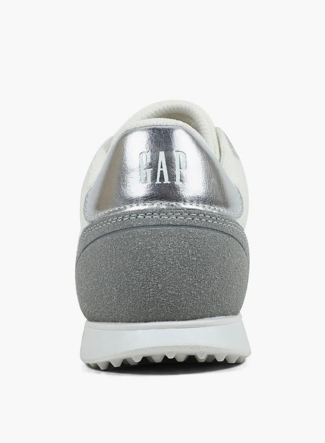 Gap WHITE Women Optima Nyx Lace-Up Ankle Sneakers for Women | Best Price UAE