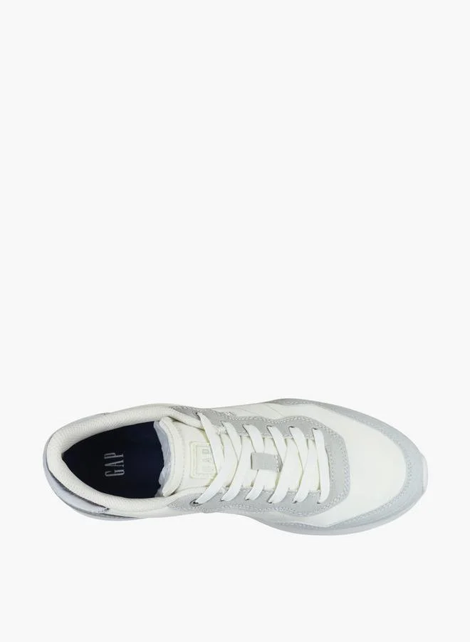 Gap WHITE Women Optima Nyx Lace-Up Ankle Sneakers for Women | Best Price UAE