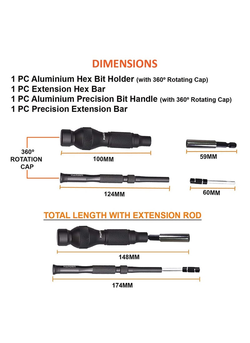 Harden Harden 50Pcs Precision Black Screwdriver Set - 550150  - Image 3