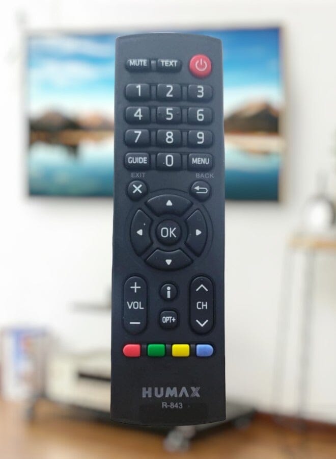 Humax Receiver Remote Control R-843 Black - Image 1