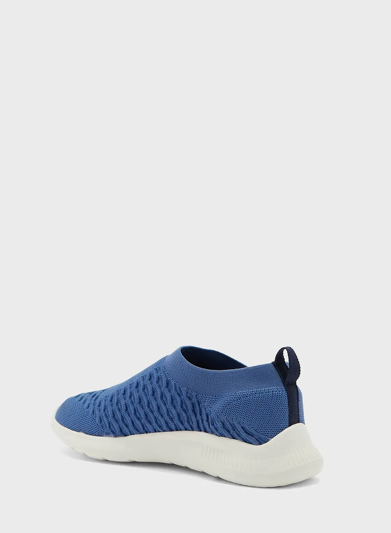 Ginger Honeycomb Knit Pull On Comfort Shoe