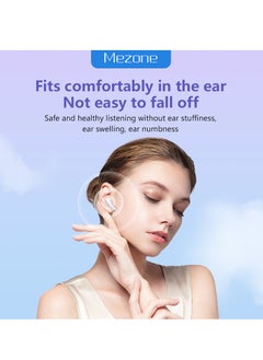 Mezone MEPODS True Wireless Bluetooth Earbuds with Touch Control, Powerful Bass, Bluetooth 5.3 Earphones, 5-6 Hours Playtime & Built-in Microphone, Pink  - Image 3