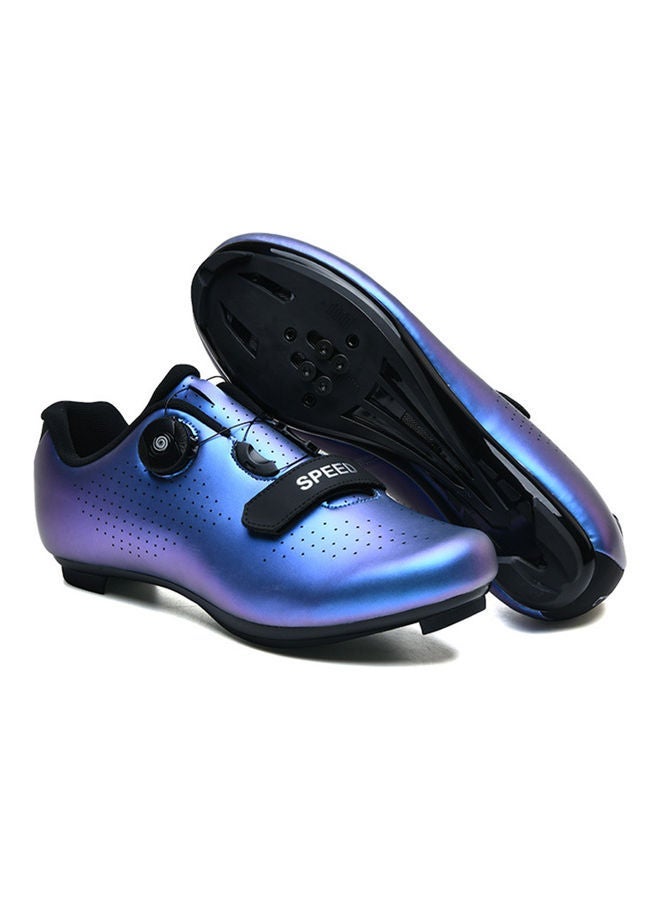 NIBEMINENT Cycling Shoes Road Bike for Men and Women Purple Size 44 33.00x12.00x21.50cm - Image 1