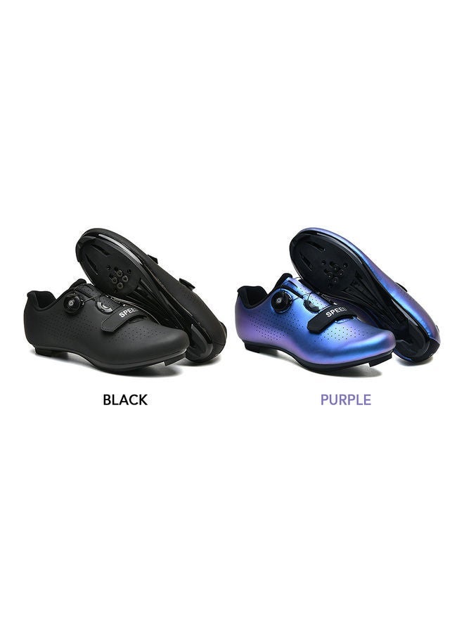 NIBEMINENT Cycling Shoes Road Bike for Men and Women Purple Size 44 33.00x12.00x21.50cm - Image 4