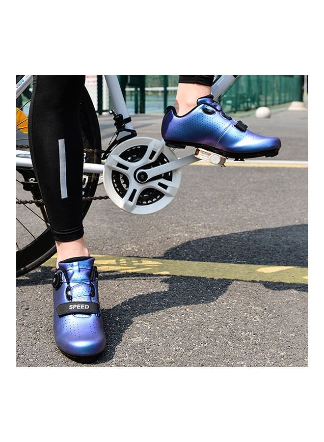 NIBEMINENT Cycling Shoes Road Bike for Men and Women Purple Size 44 33.00x12.00x21.50cm - Image 5