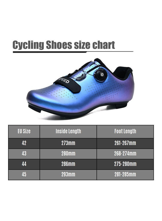 NIBEMINENT Cycling Shoes Road Bike for Men and Women Purple Size 44 33.00x12.00x21.50cm - Image 2