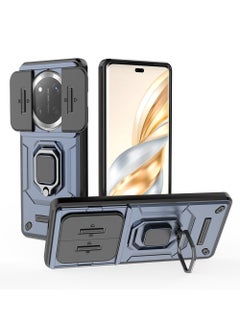 X-level Honor X9c 5G Case Cover with Slide Camera Cover & Ring Holder,Kickstand Shell Back Cover Scratch-Resistant Shock-Absorbing Protector Accessories Kickstand Stand Magnetic Car Ring Holder Protection  - Image 1