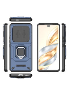 X-level Honor X9c 5G Case Cover with Slide Camera Cover & Ring Holder,Kickstand Shell Back Cover Scratch-Resistant Shock-Absorbing Protector Accessories Kickstand Stand Magnetic Car Ring Holder Protection  - Image 3
