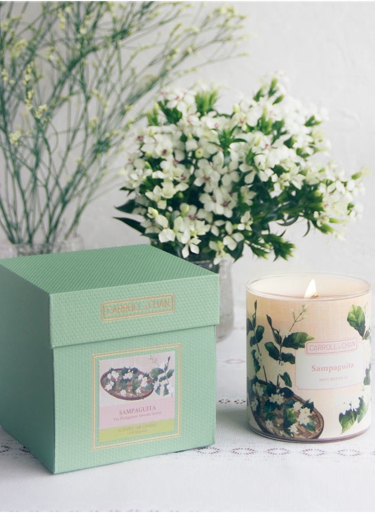 CARROLL & CHAN Sampaguita beeswax Jar Candle  - Image 1