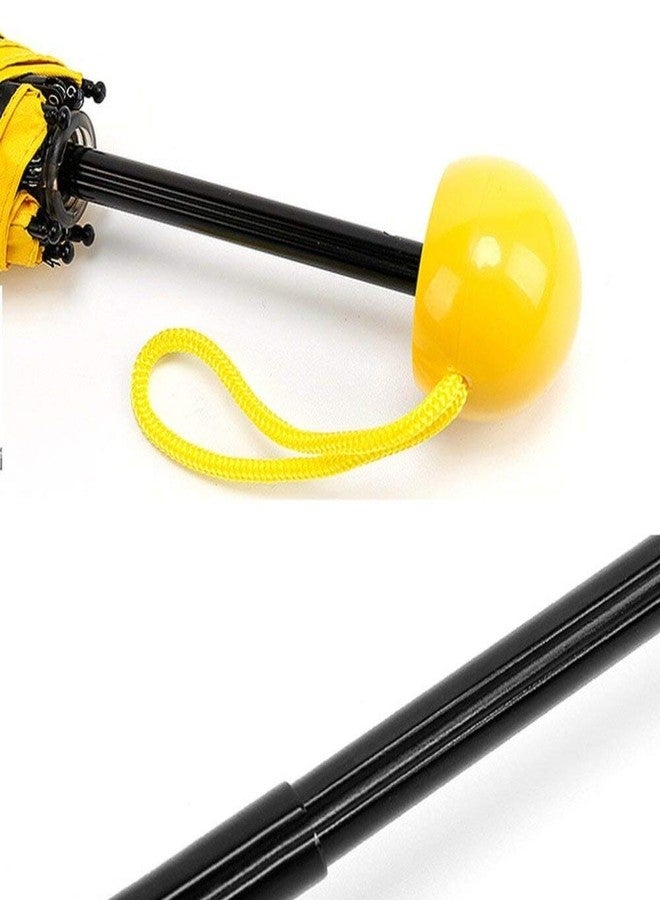 Visions India Folding Umbrella (Yellow_Umbrella-Capsule-Yellow) - Image 3