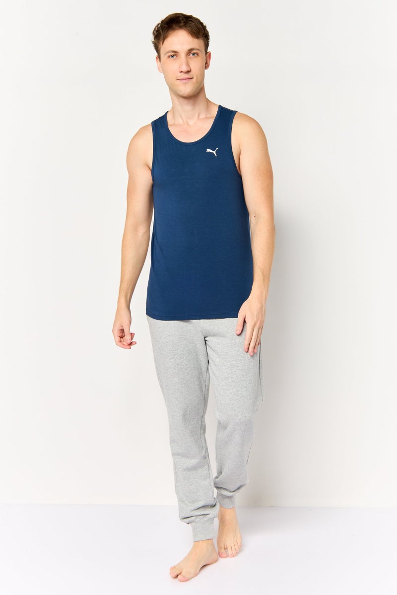 PUMA Men Sportswear Fit Sleeveless Everyday Training Vest, Slate Blue - Image 2