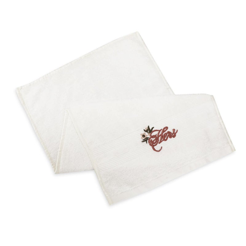 LUSH & BEYOND Lush and Beyond, 500 GSM Hand Towel Set of 1| 100% Cotton |Ultra Soft, Absorbent & Quick Dry Towel for Gym, Pool, Travel, Spa and Yoga, Size 26X14 inches (White.) - Image 5