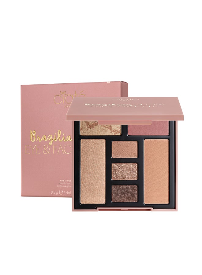 سيات باليت برازيليان جلو للوجه - فاتح متوسط - Image 1