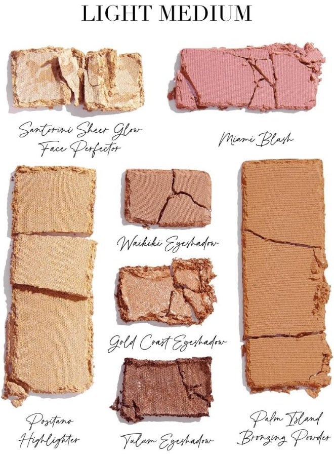 سيات باليت برازيليان جلو للوجه - فاتح متوسط - Image 3