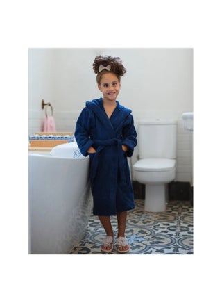 Kids Bathrobe 100% Cotton (navy blue) (8 years) - pzsku/Z222C227F6A6E9B4B1A80Z/45/_/1735041465/38df6523-01b3-4b22-ada2-8e9b90e97e1d