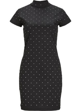 JJXX Women's Necked Black Color Party Dress 12246645  - Image 5