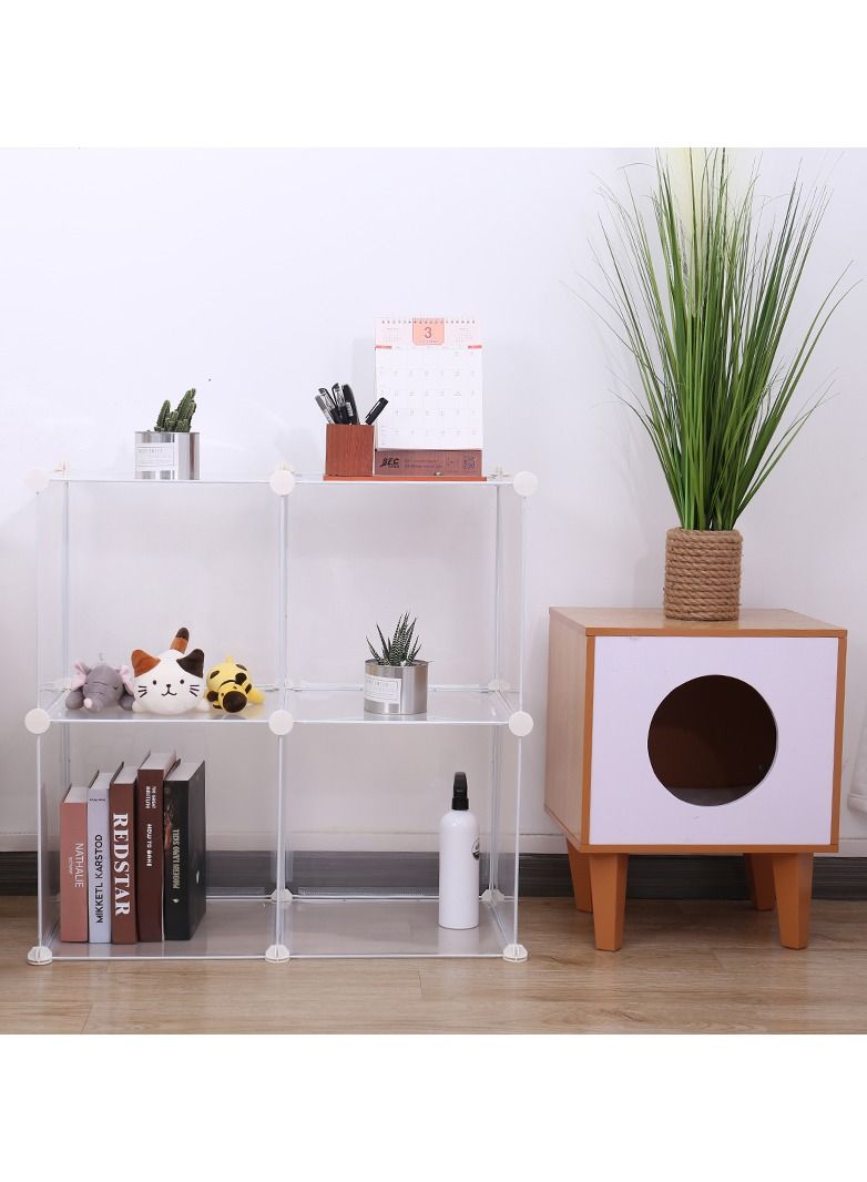 DubaiGallery DIY Large Cat Villa Home Pet Cage Anti-skip Cat Fence Plastic Home Cage - Image 4