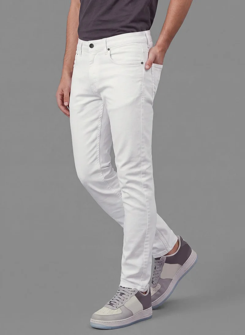 Being Human White Men Cropped Jeans for Men | Best Price UAE