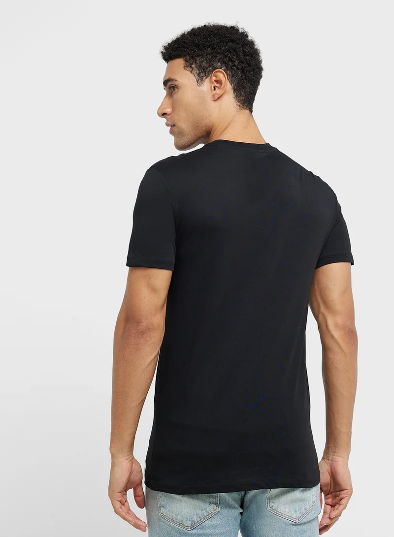 POLO RALPH LAUREN 3 Pack Assorted Crew Neck T-Shirt