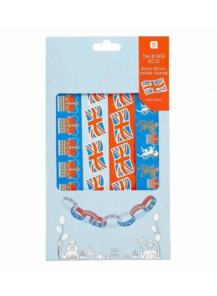 Talking Tables Right Royal Spectacle Paper Chains, 100Pk.