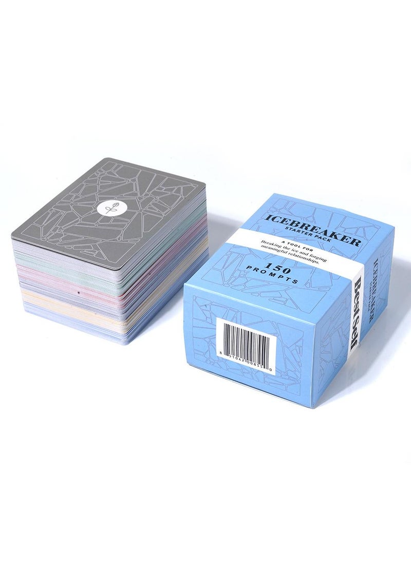 150 Prompts Card Games Ice Breaker A Tool For Breaking The Ice And Forgingmeaningful Relationships