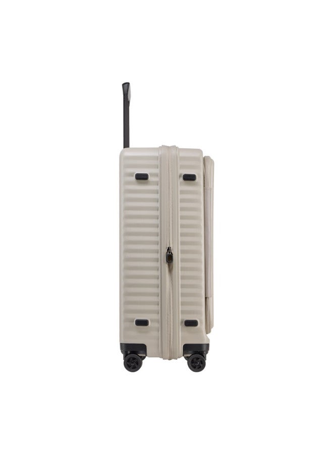 إيكولاك Echolac أمتعة قابلة للتوسيع مع قفل Tsa Pc183f 24 بوصة لون شاي الحليب - Image 3