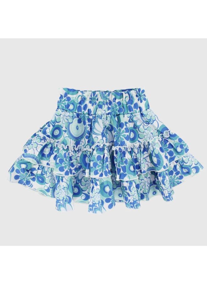 Generic - Blue Ruffled Skirt - Image 1
