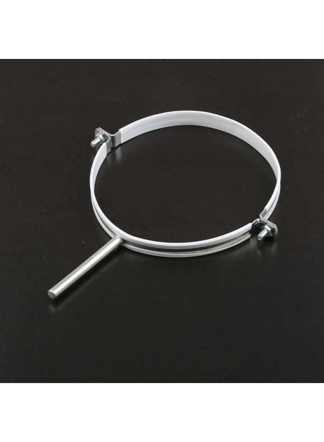 Flat Tail Galvanized Clamp Construction Site Water Pipe Fixed Horse Riding Card Drainage Clamp Pipe Clamp Pipe Clamp-Specification Model:Adhesive Tape  - Image 2