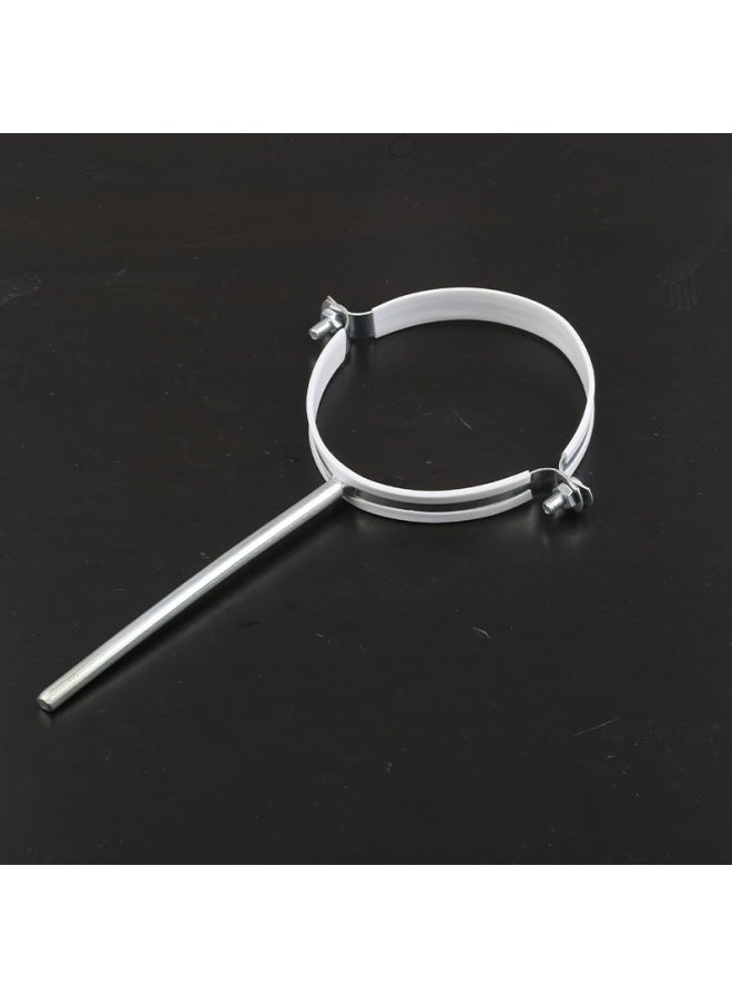 Flat Tail Galvanized Clamp Construction Site Water Pipe Fixed Horse Riding Card Drainage Clamp Pipe Clamp Pipe Clamp-Specification Model:Adhesive Tape  - Image 3