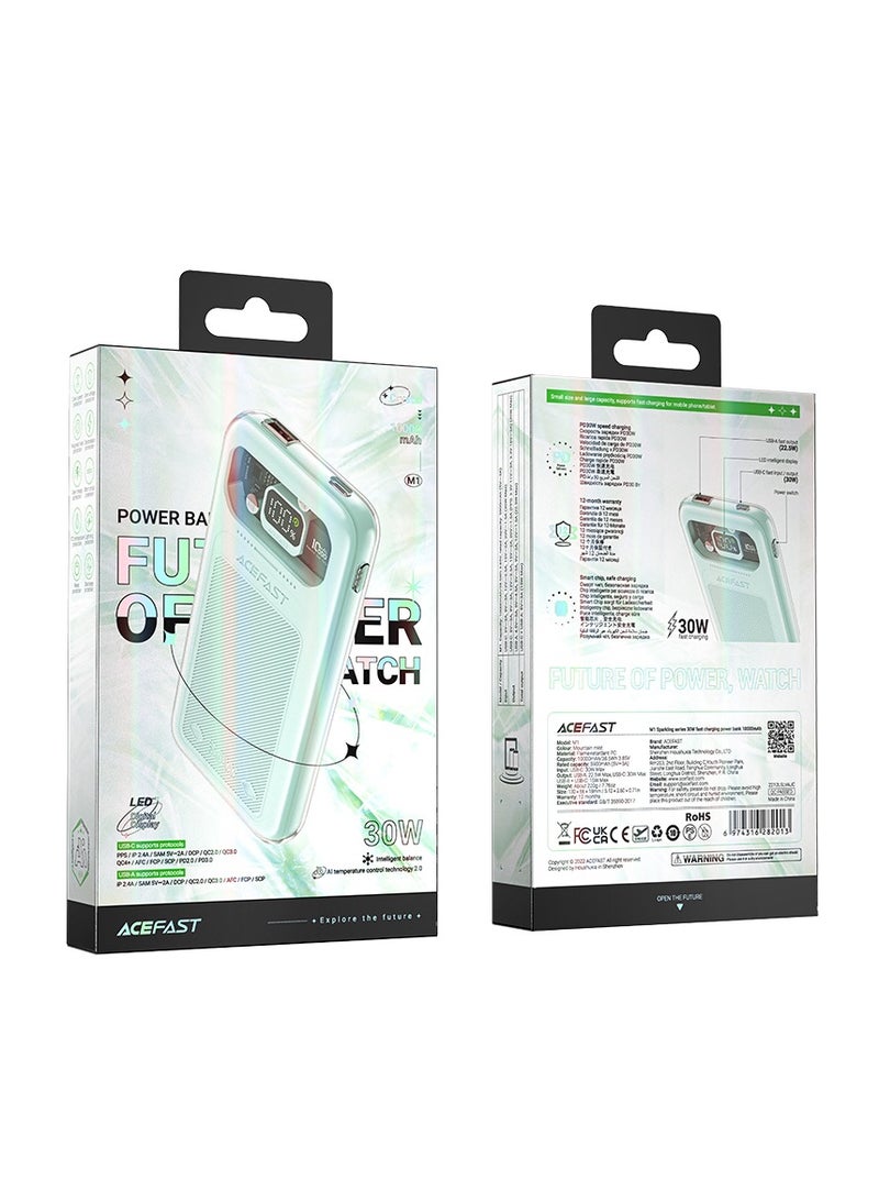 ACEFAST power bank M1 10,000mAH / Mountain Mist - Image 4