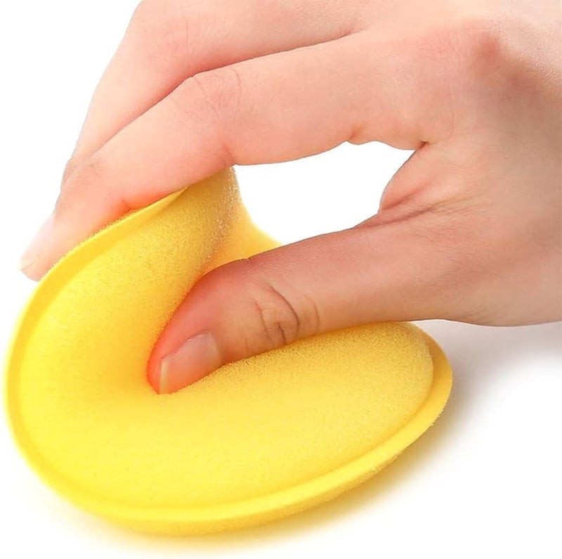 Lonimia 24PCS Microfiber Hand Polishing Sponge- Wax Applicator Pad for Car Detailing Professional Grade for Ceramic Coating, Polish & Paint Cleaning Machine-Free Shine - Image 5