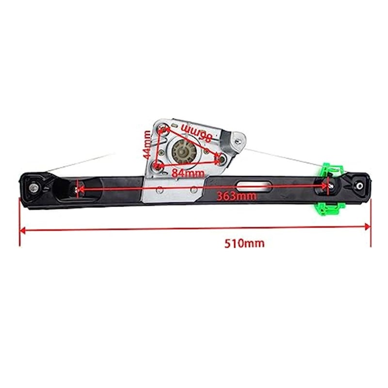 Wivplex Rear Right Window Regulator for E90 E91 3 Series - Image 5