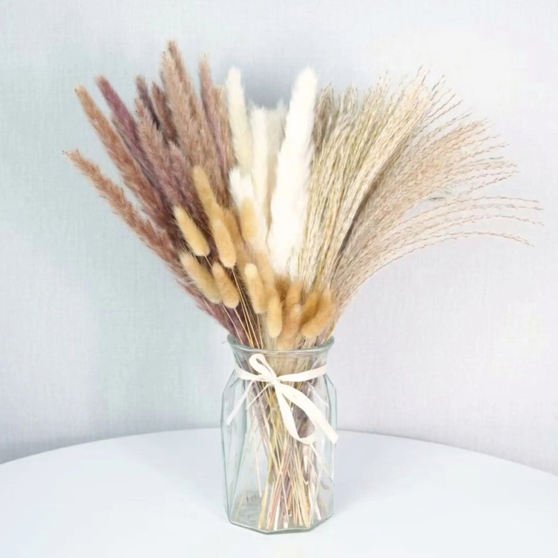 Bluejw Eco-Friendly Extra Remarkable Dried Flower Bouquet – Natural Preserved Dried Plants for Christmas Groom's Bouquet, Sustainable & Long-Lasting Decor - Image 2