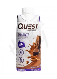 QUEST NUTRITION Quest Nutrition Ready To Drink Chocolate Protein Shake 12 pieces  - Image 1