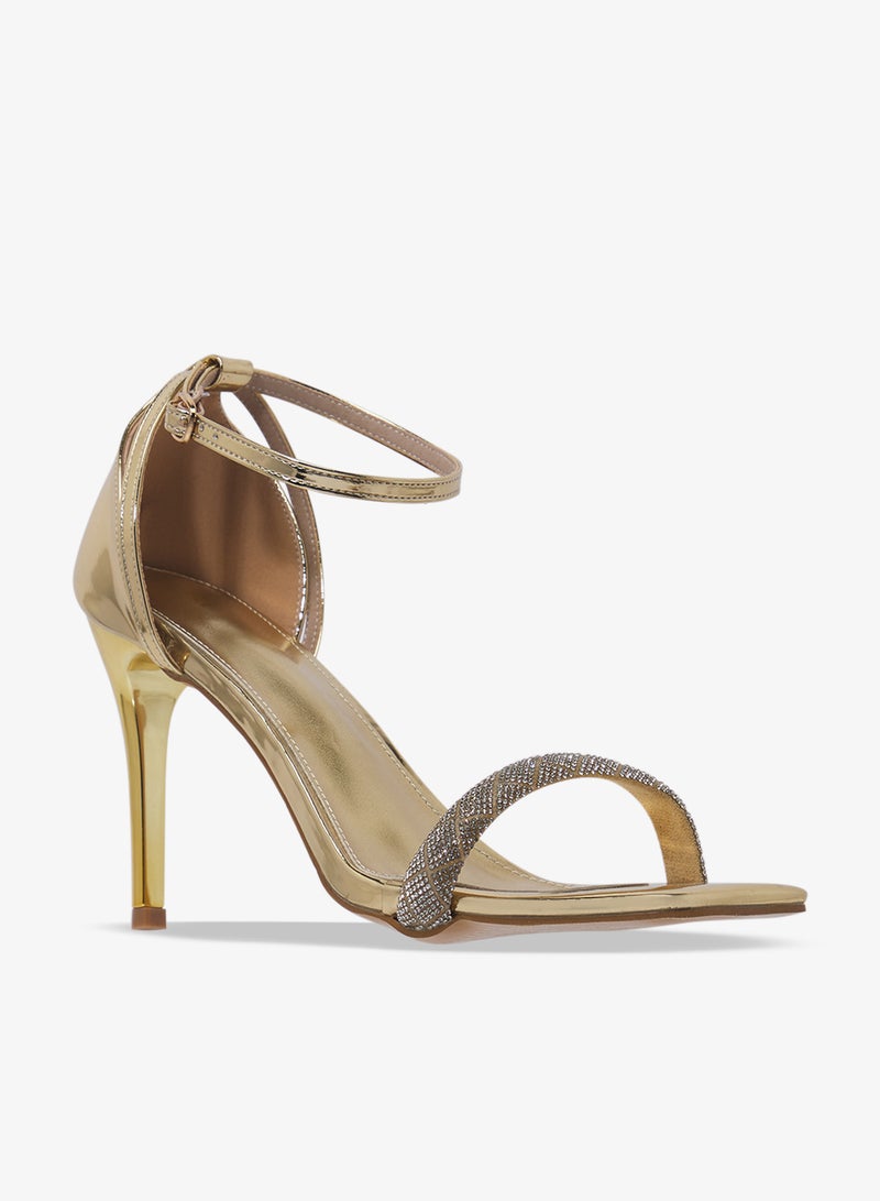 ايلا ليمتد اديشن صنادل بكعب وحزام للكاحل - Image 2