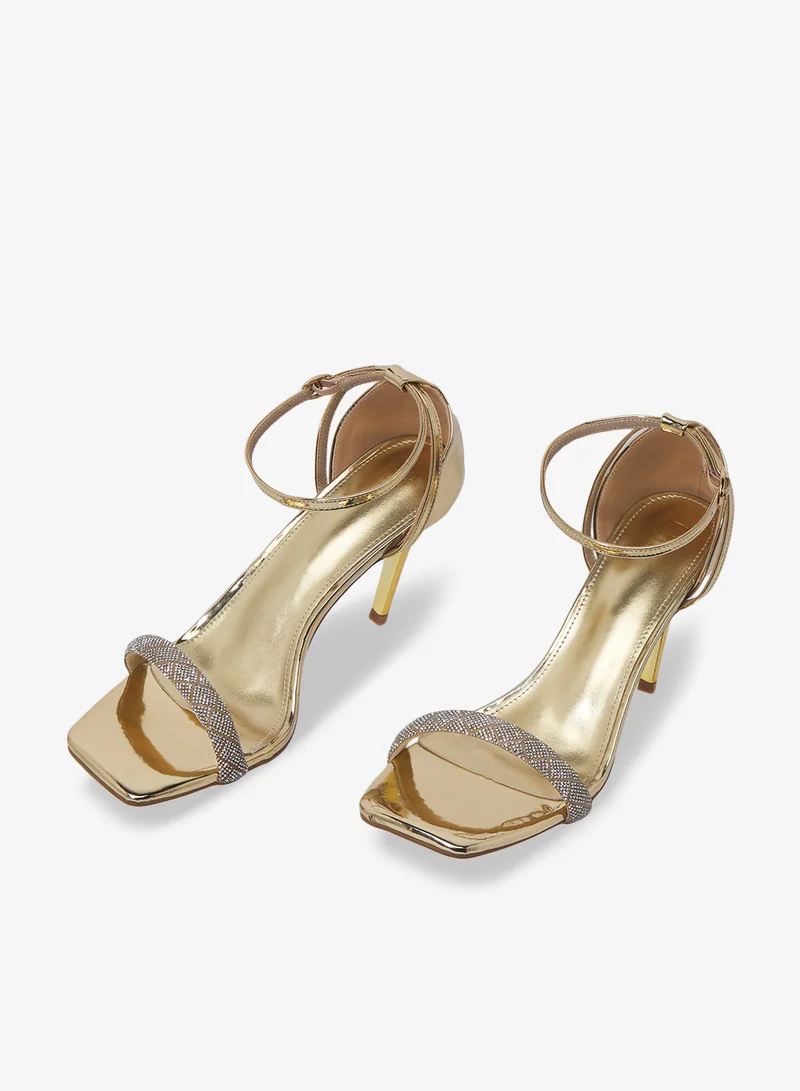 Ella Limited Edition Ankle Strap Heeled Sandals