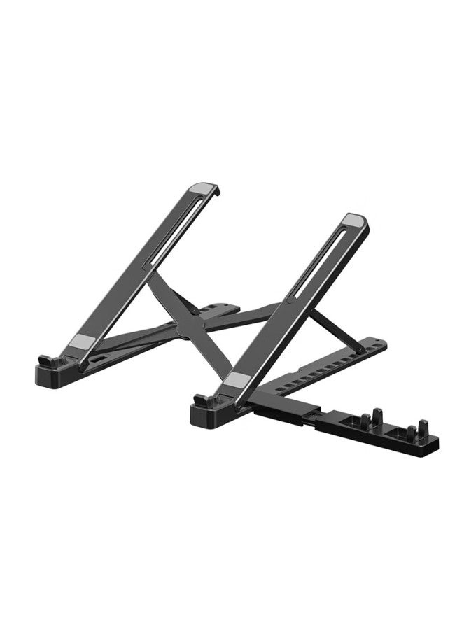 Suohuang 075 Laptop Cooling Stand Base, 15-inch 15.6-inch Foldable Height Adjustable Handheld Tablet, Portable Riser For Matebook Compatible Tablets - Image 1