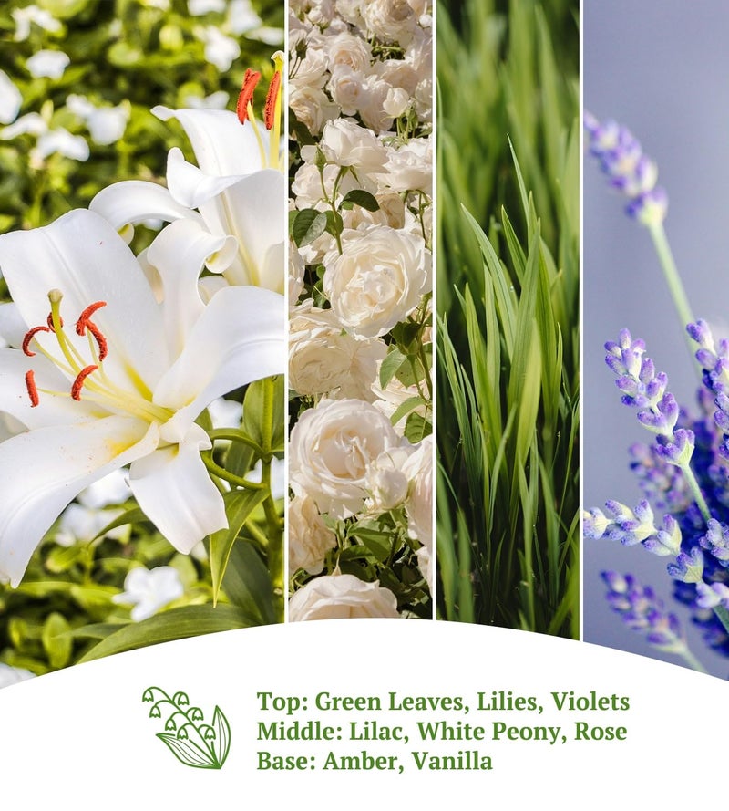 CHAMBERY Spring Blossom Candle | New England Countryside View | Light Floral Fragrance Perfect for Spring | Ideal for Motherâ€™s Day Gifting | Soy Wax with Lead-Free Cotton Wick | 55-Hour Burn - Image 4