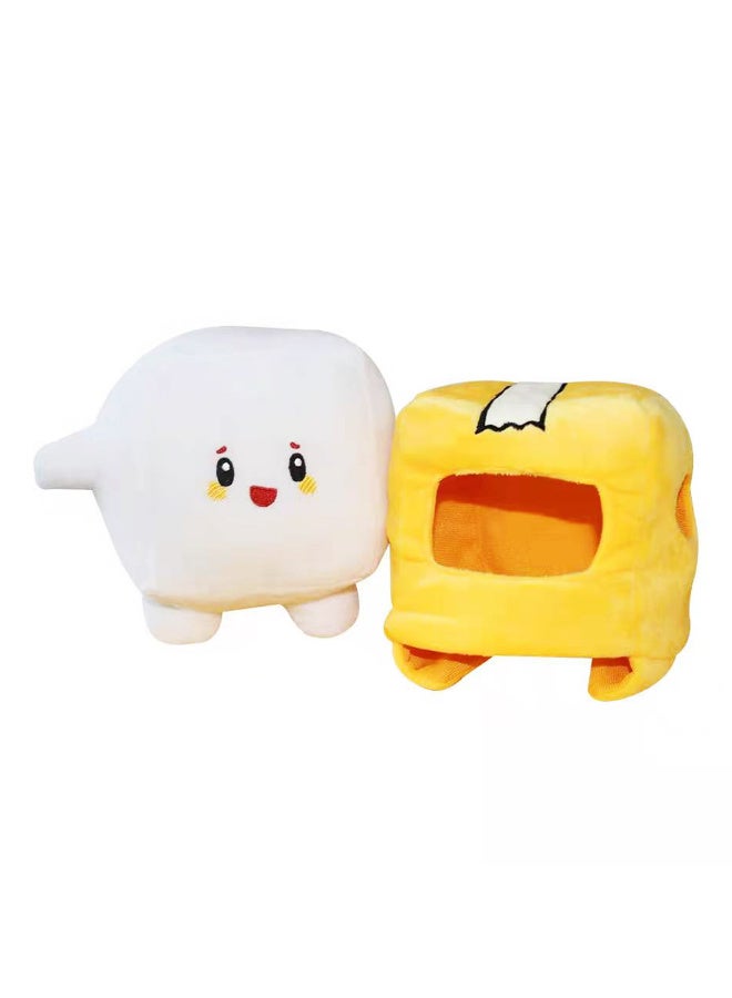 ECVV Detachable Foxy and Boxy Plush Figures Toy, Boxy Plush Toy Stuffed Animals Cute Toys for Kid Children Cartoon Fans Christmas Birthday Gift - Image 3