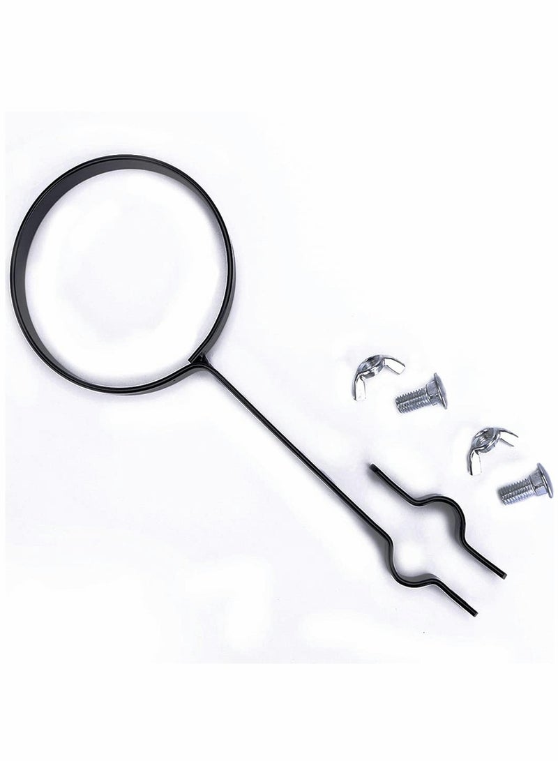 SOLARAE Drumstick Holder, Drum Sticks Holder for Drum Set, Clamp-On Large Capacity Drum Stick Screw Fixation Bag for Placing Drum Sticks - Image 5