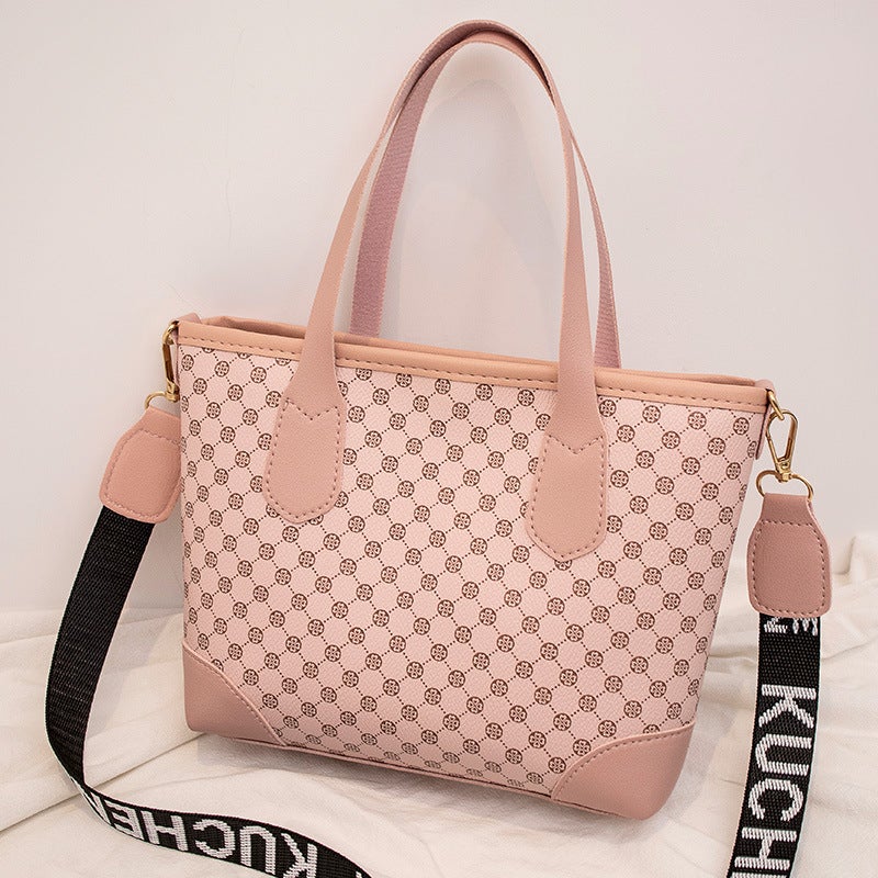 Bag Women'S 2023 Trendy Ladies Handbag Polka Dot Printing Hand Basket Women'S Bag A Generation Of Hair - Image 1