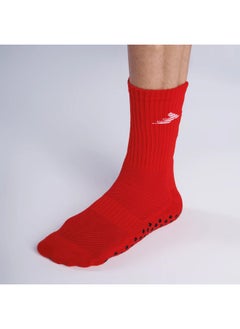TEMPO Grip Socks Red  - Image 4