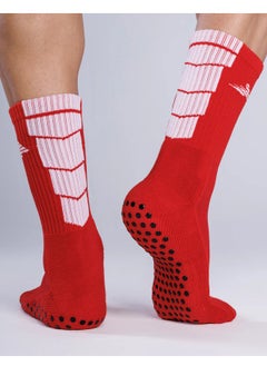 TEMPO Grip Socks Red  - Image 1