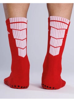 TEMPO Grip Socks Red  - Image 3