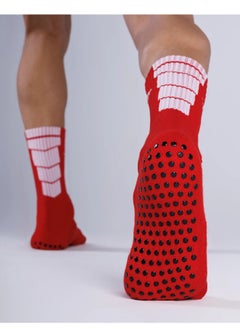 TEMPO Grip Socks Red  - Image 5