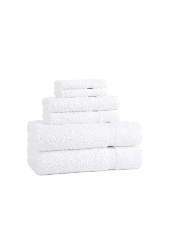 Arkwright, LLC Arkwright Admiral Spa Wash Cloths Bulk - Pack of 12 - Lightweight Absorbent Bathroom Washcloths, Quick Dry Cotton, Perfect for Home, Resort, Spa, and Shower, 12 x 12 in, White - Image 5