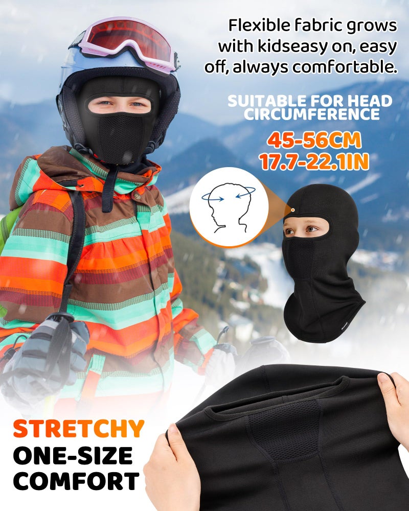 GXCROR Ski Mask Breathable Balaclava Windproof Winter Thermal Face Cover for Cold Weather Skiing Motorcycle for Men and Women - Image 5