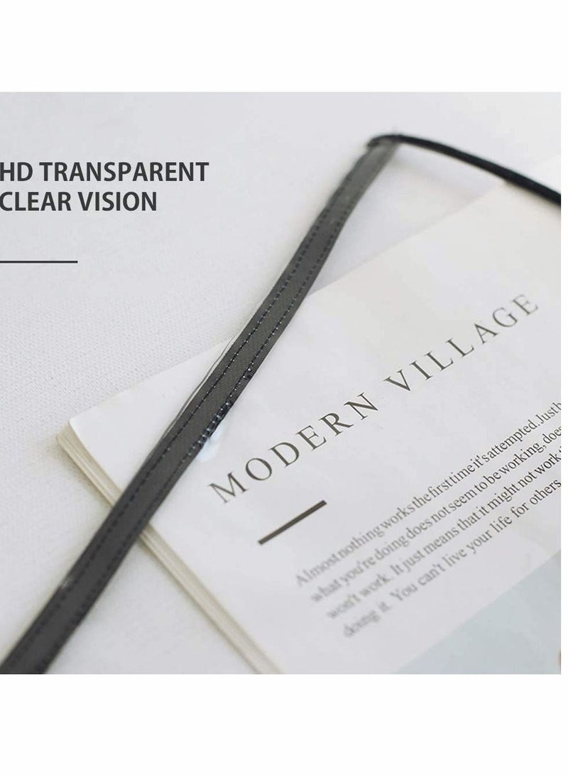 NIBEMINENT Anti Spitting Dustproof Kids Adults Transparent Face Shield Fisherman Bucket Hat - Image 4