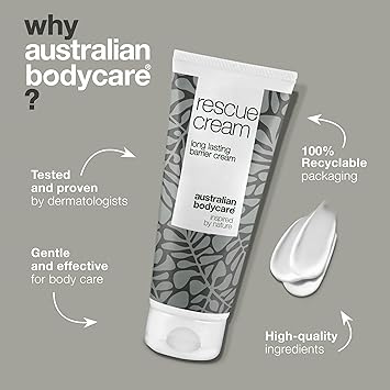 Australian Bodycare Rescue Cream for Sore Skin Anti Redness Cream for Sore Bum Bedsore Treatment Healing Cream for Wounds Nappy Rash Barrier Cream for bedsores 100ml - Image 4