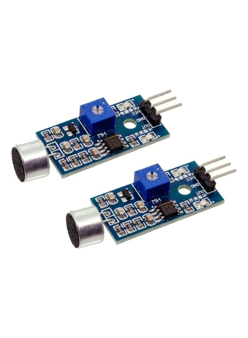 وحدة استشعار الصوت 2-Pack para Arduino - Image 1